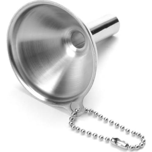 Embudo Mini Fox Run de Acero Inoxidable 5.08 cm