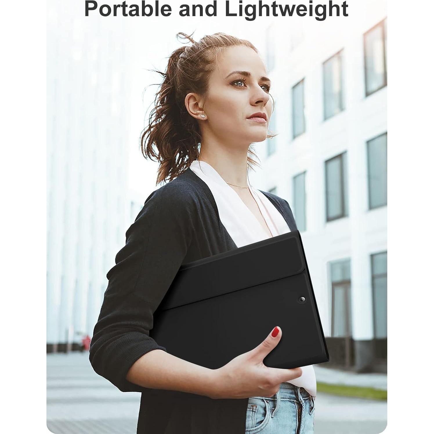 Funda de teclado Hamile para iPad 10.2" y 10.5" - Retroiluminada