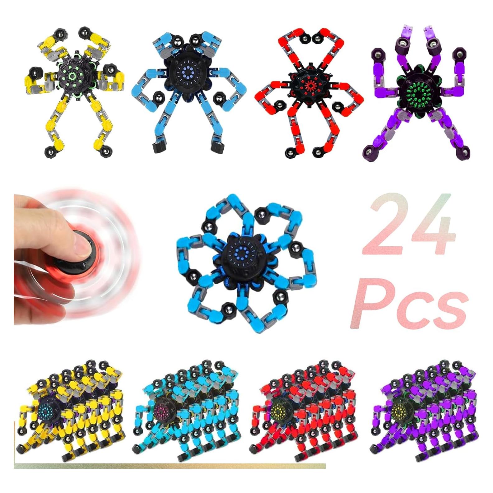 24 Juguetes Antiestrés Deformables para Niños Ecología Original