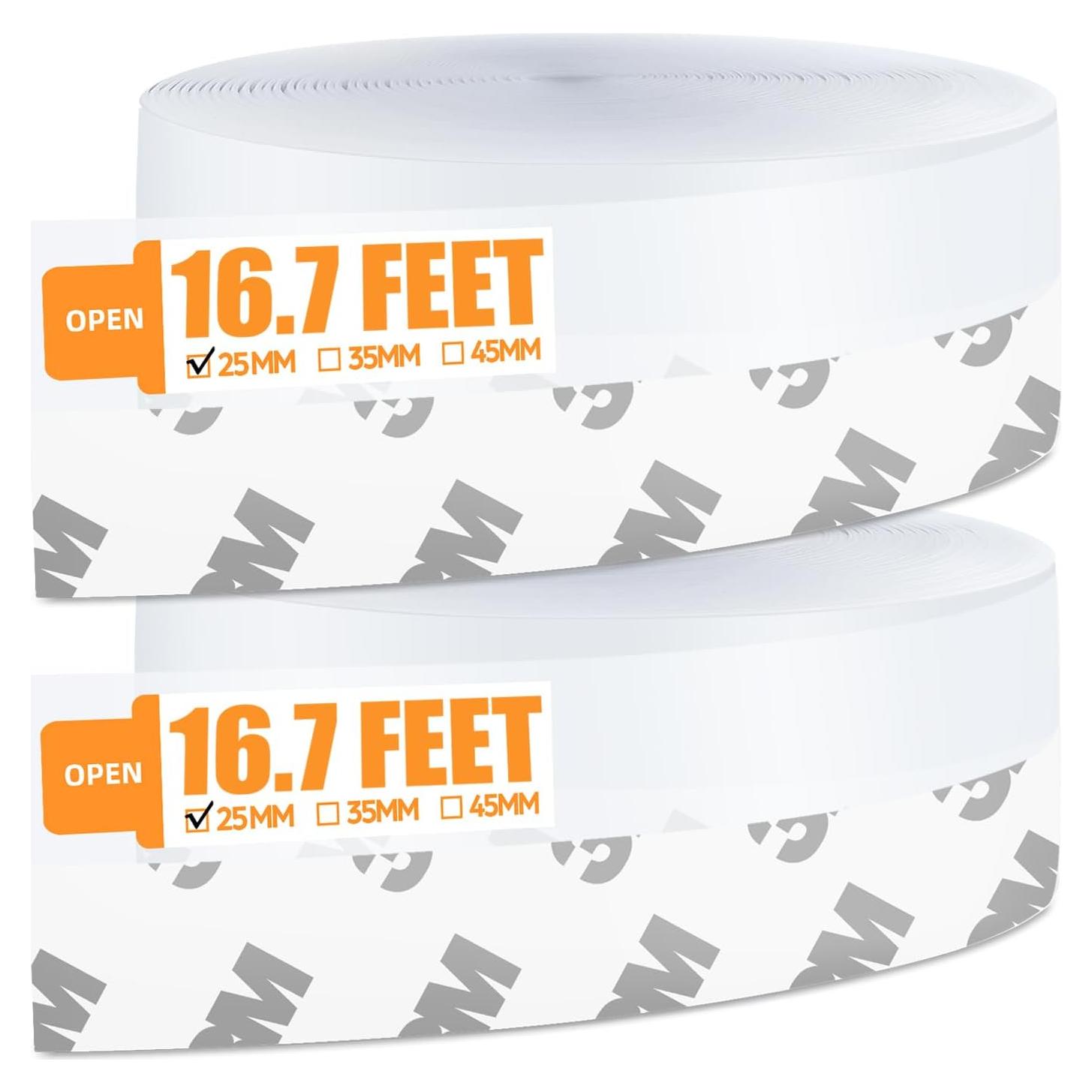 Sellador de Puerta Bruiefpap 10.2m Silicona Transparente