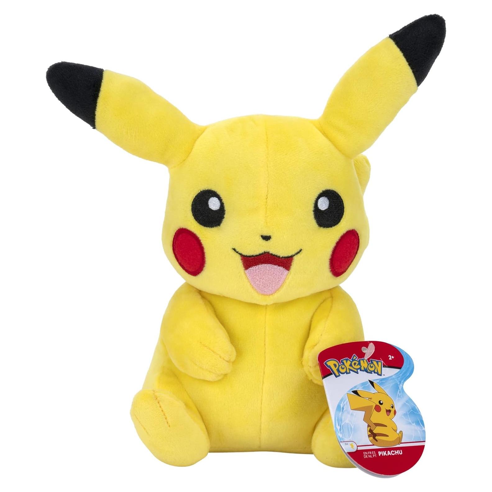 Peluche Pikachu Oficial 20 cm Ultra Suave - Juguete Pokémon