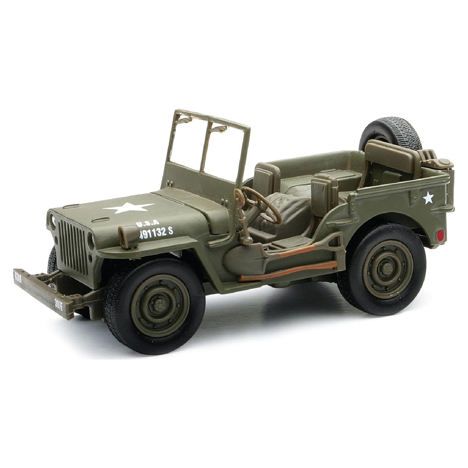 Jeep Willys U.S.A. Ejército Verde 1/32 Diecast New Ray