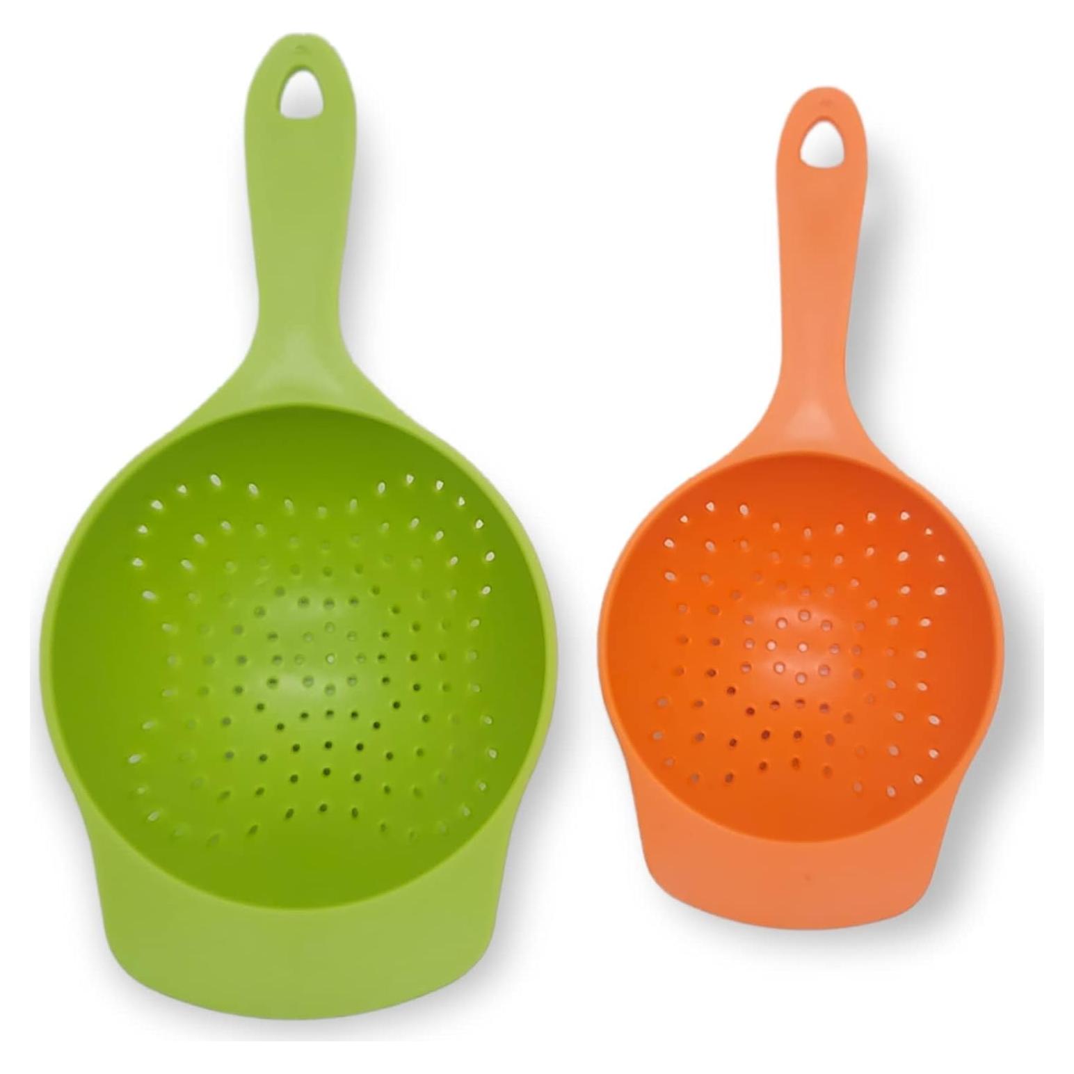 Juego de Coladores de Plástico Handy Housewares - 2 Piezas