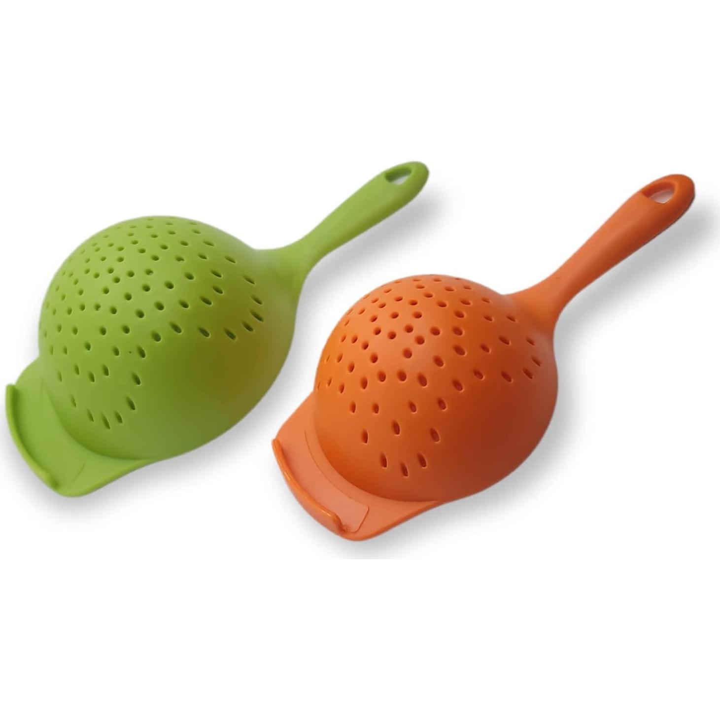 Juego de Coladores de Plástico Handy Housewares - 2 Piezas