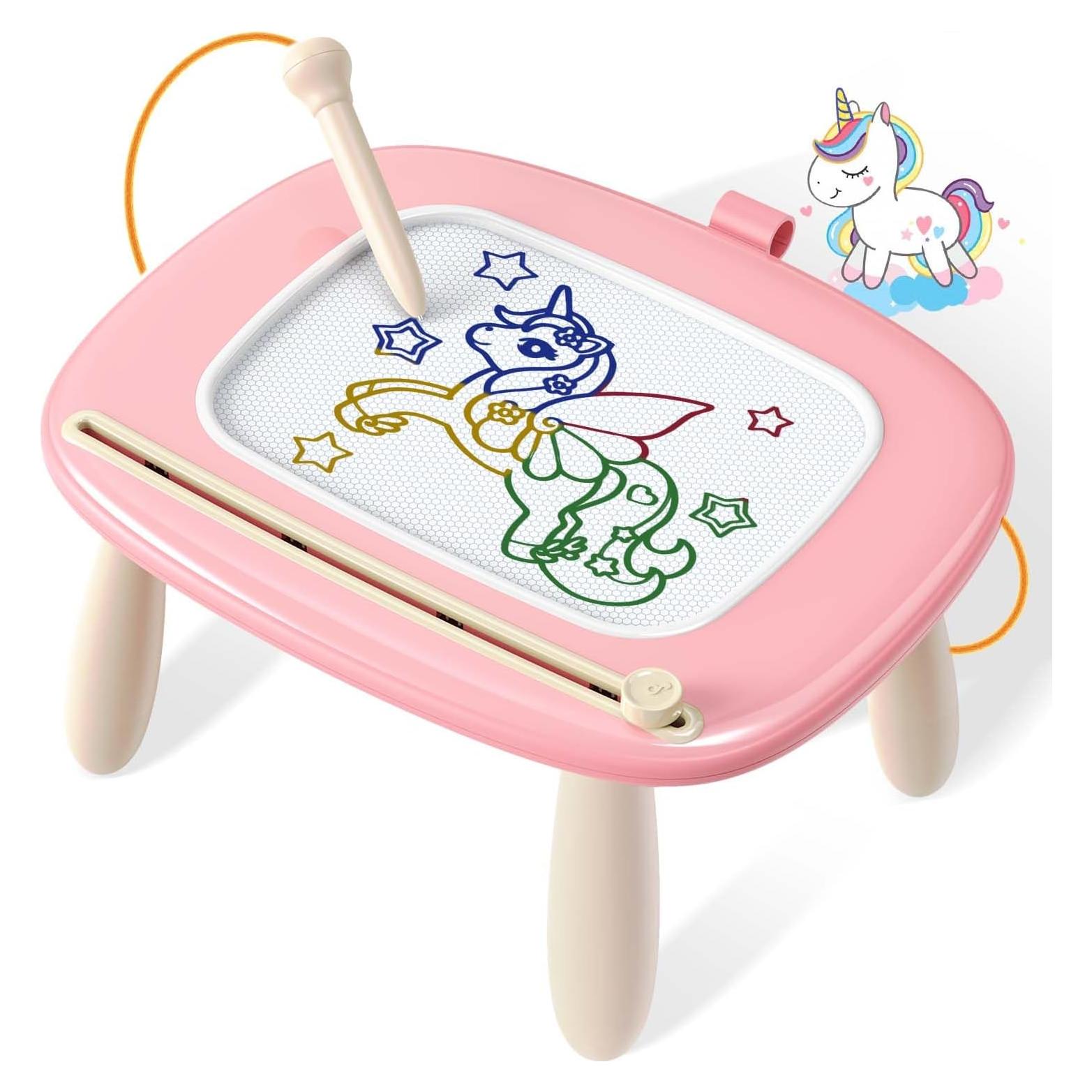 Tablero Magnético Seimome Rosa 33.4x27.1cm para Niños