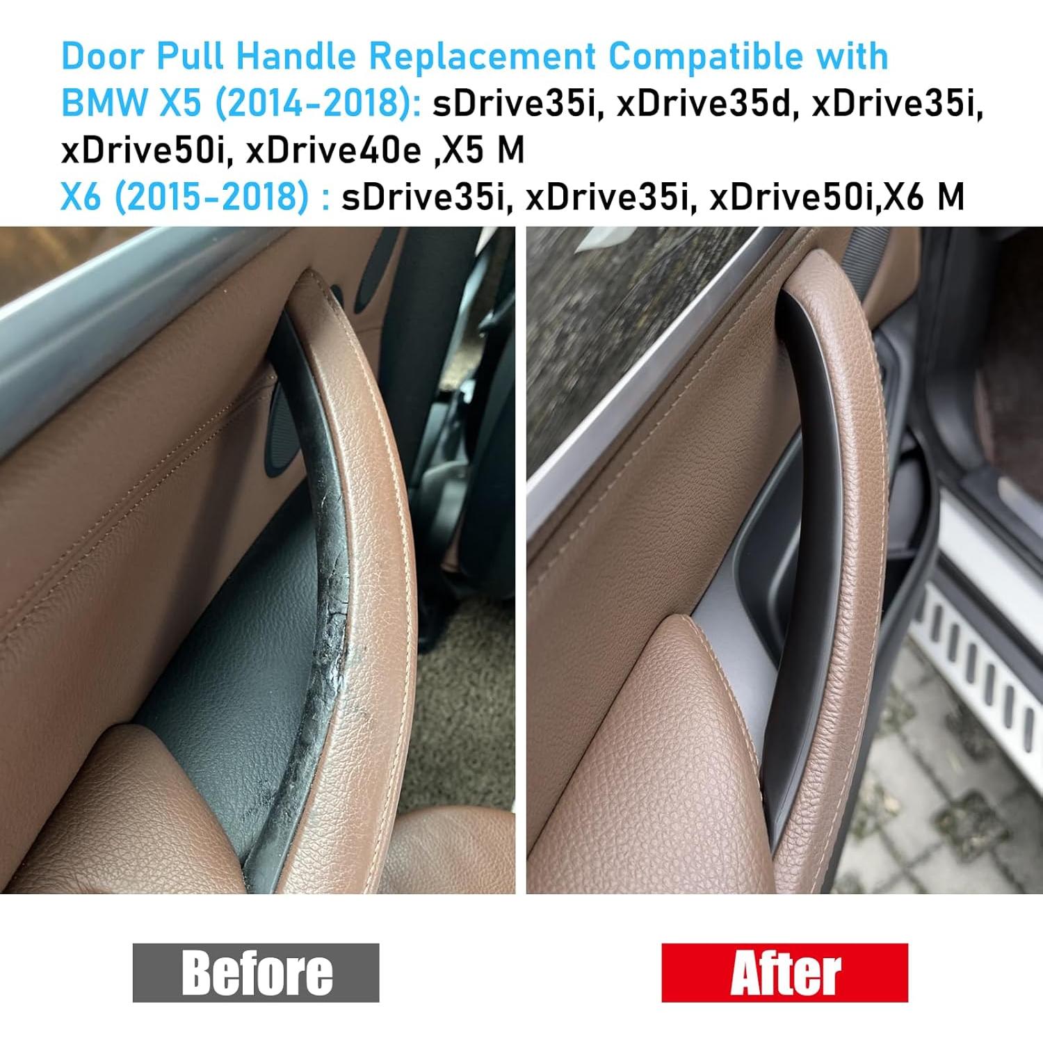 Tiradores de Puerta Jaronx para BMW X5 X6 2014-2018, 3PCS