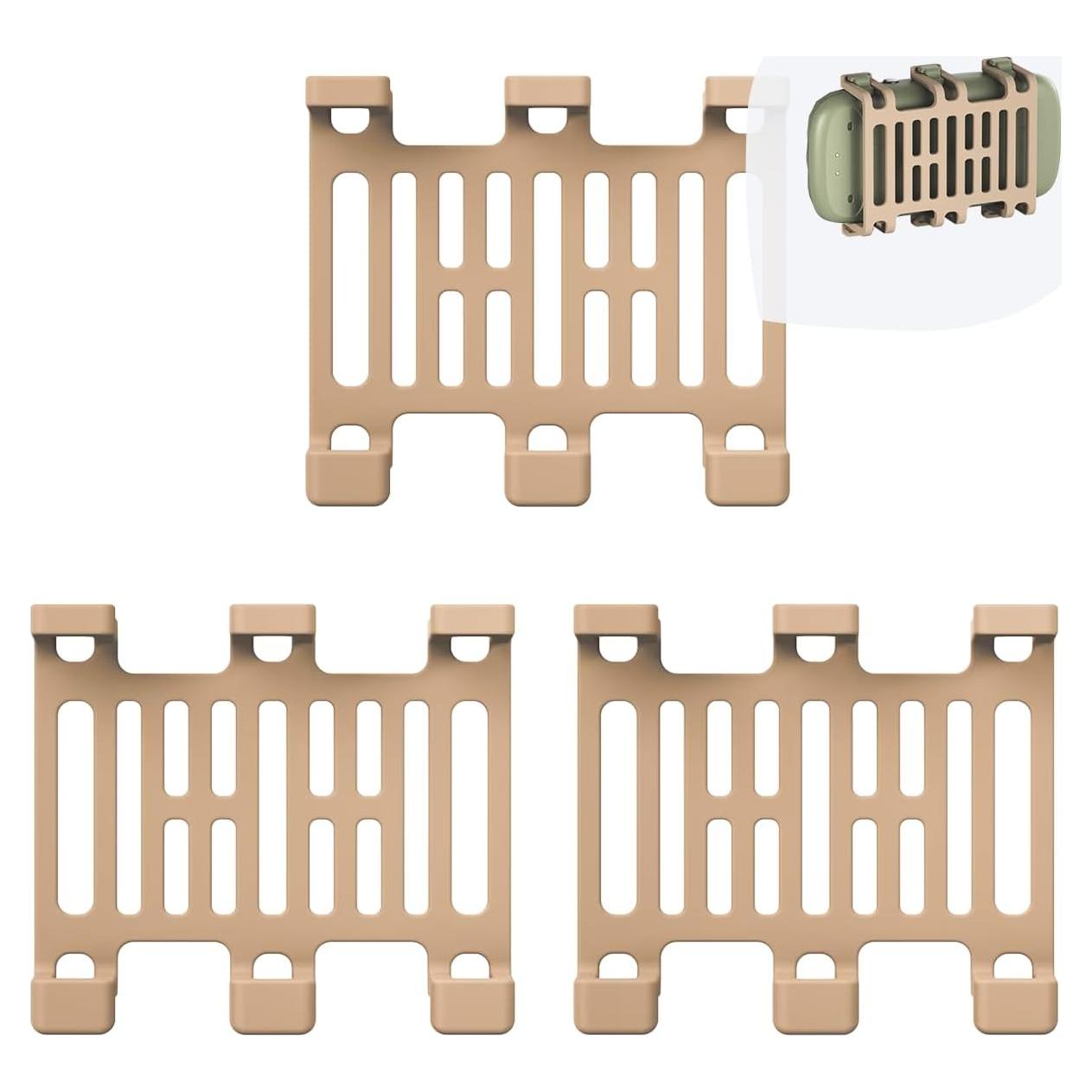 Clips de Sujeción de Goma Tractive para GPS Dog XL - Paquete de 3