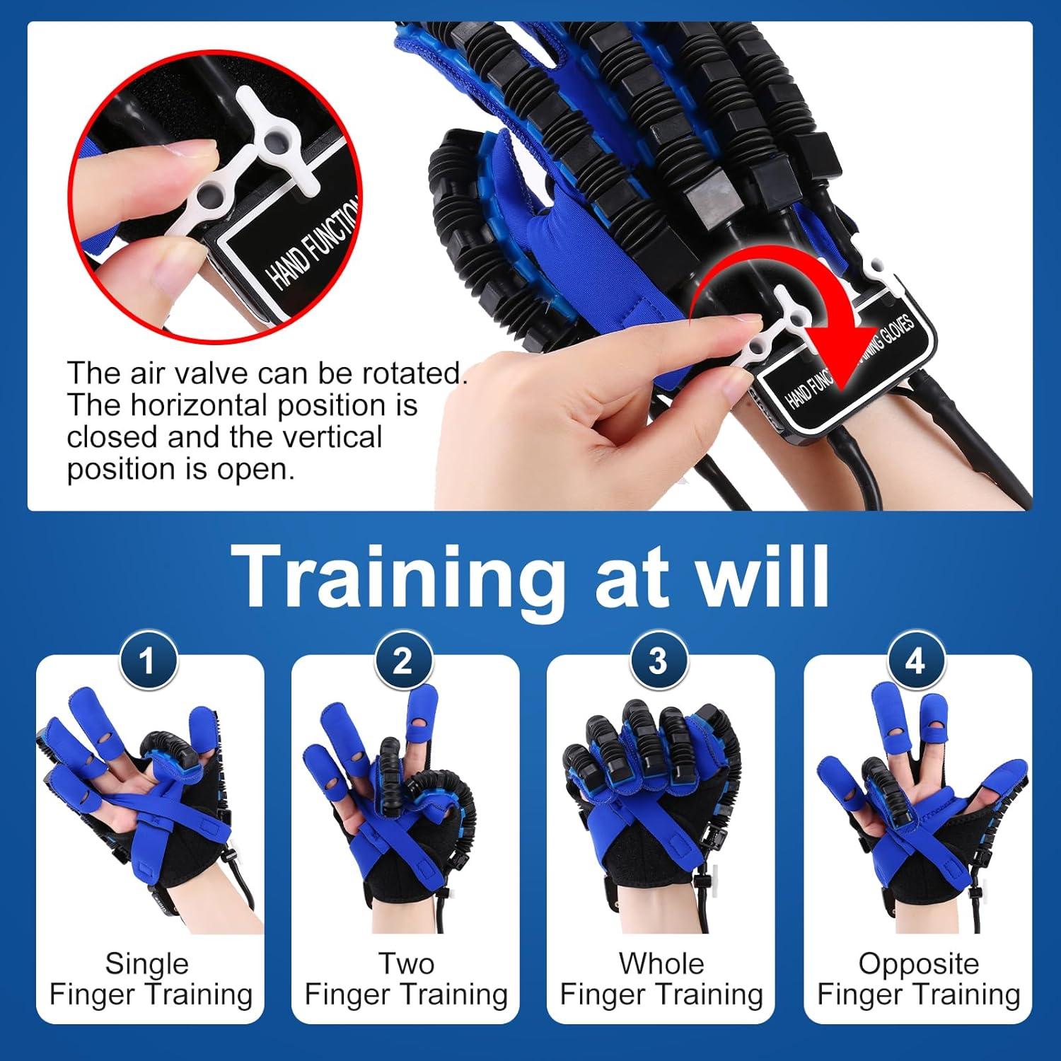 Guantes Rehabilitadores Robot M para Mano Izquierda
