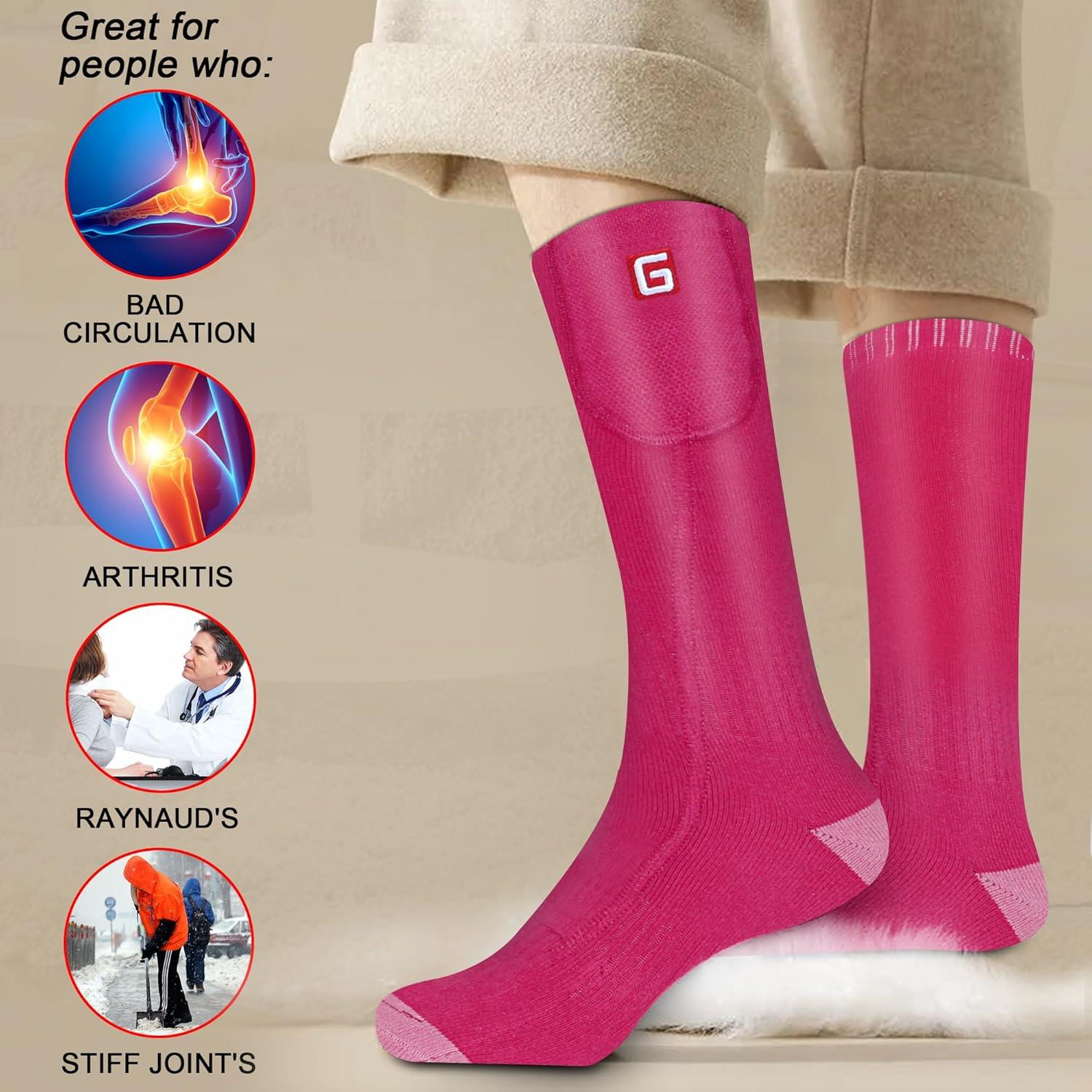 Calcetines Térmicos Rabbitroom para Invierno Unisex 3.7V