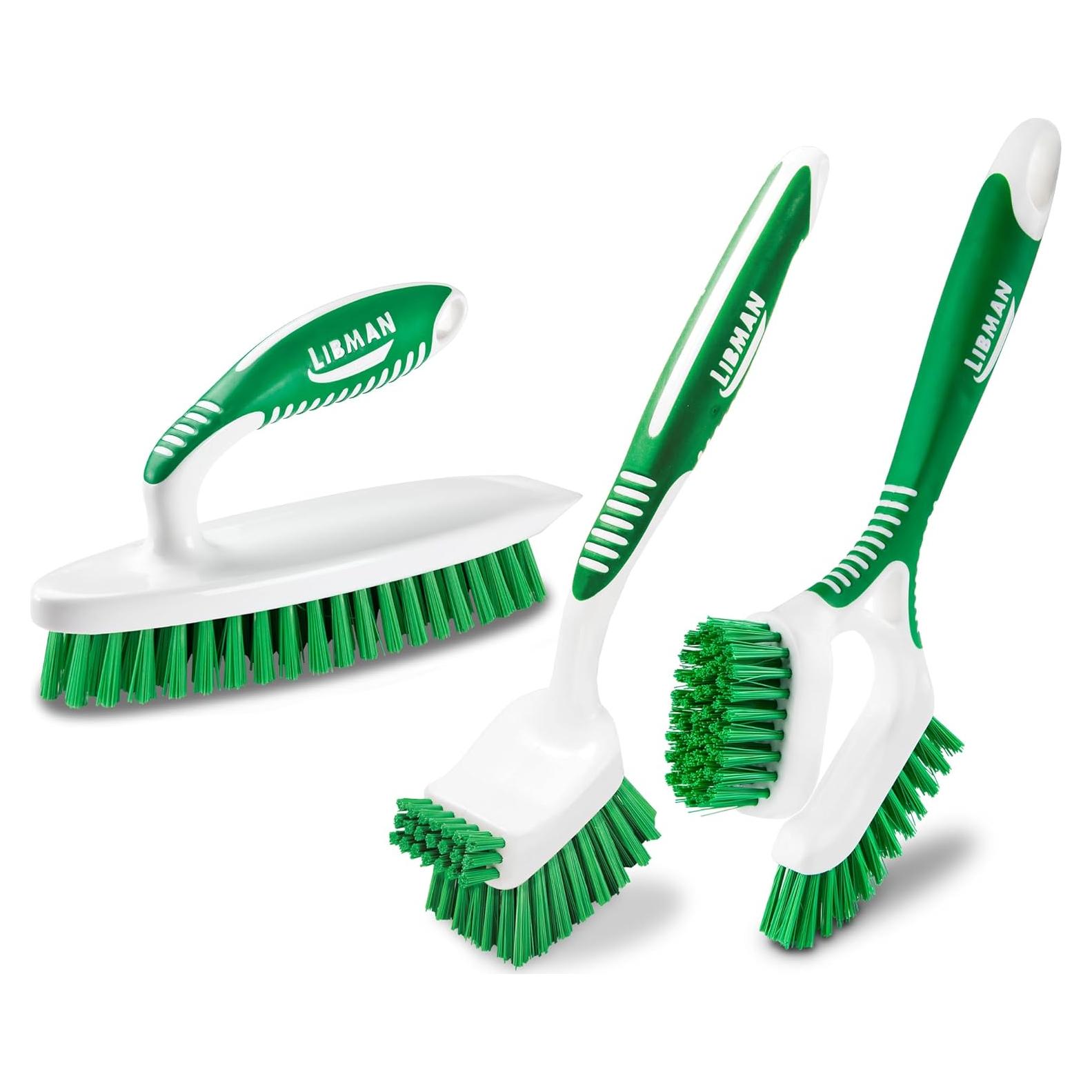 Kit de Cepillos de Limpieza Libman Heavy Duty | 3 Cepillos
