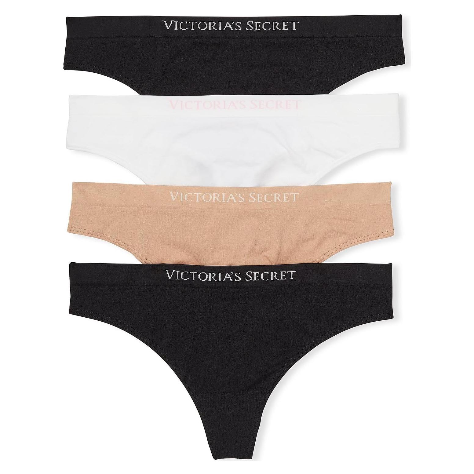 Tanga sin costuras Victoria's Secret paquete múltiple (XS-XXL)