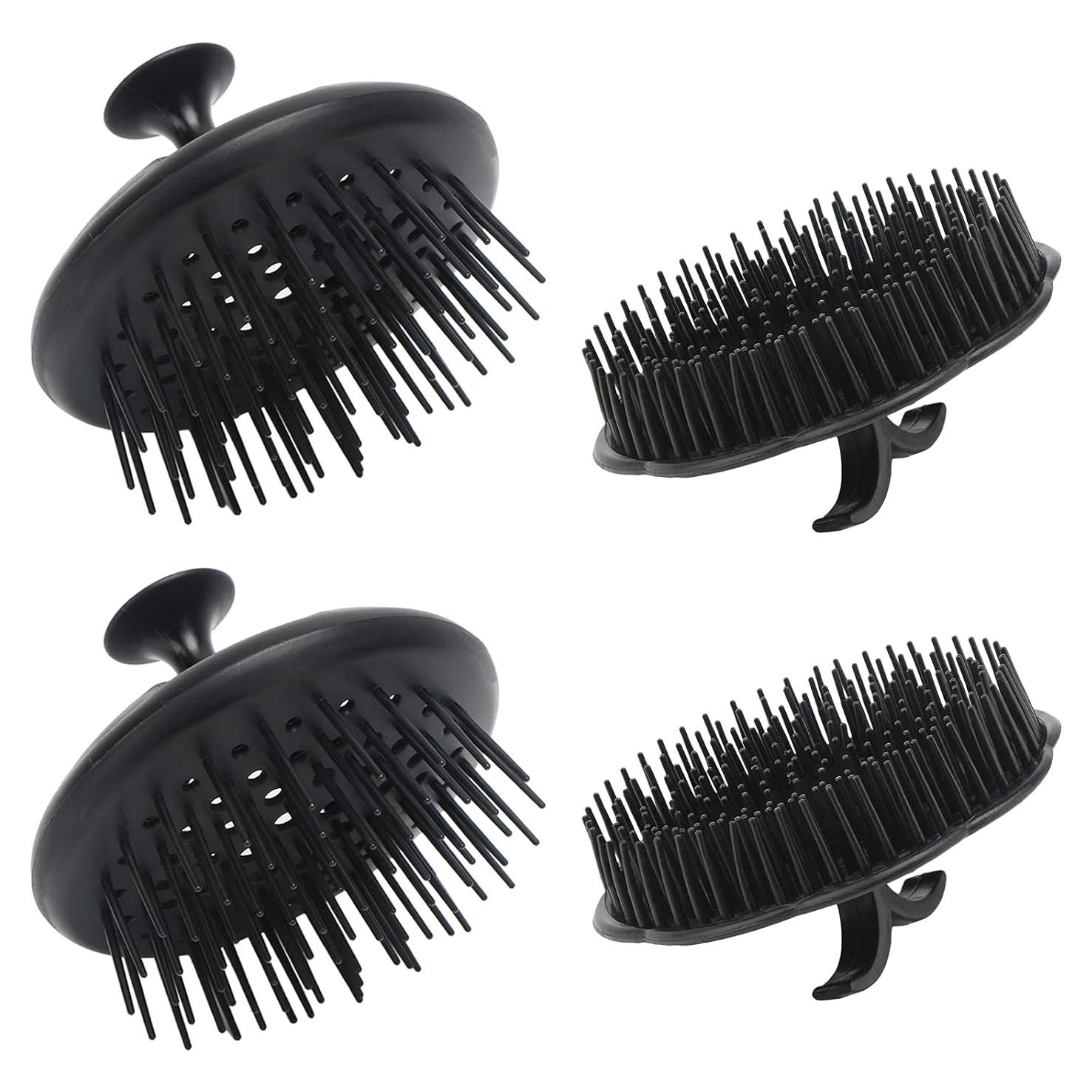 Juego de Cepillos de Masaje Segbeauty - Negro, 4 Piezas