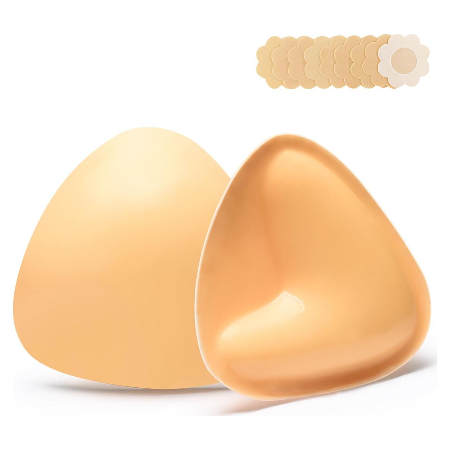 Almohadillas Push Up PRISSESA Doble Cara Amarillo 14.6x14.4 cm