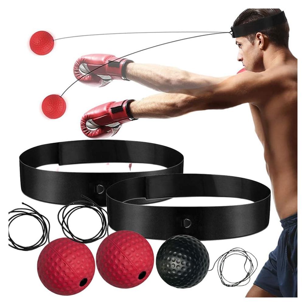 Juego de Pelotas de Reflexión Bntyok para Boxeo y Entrenamiento