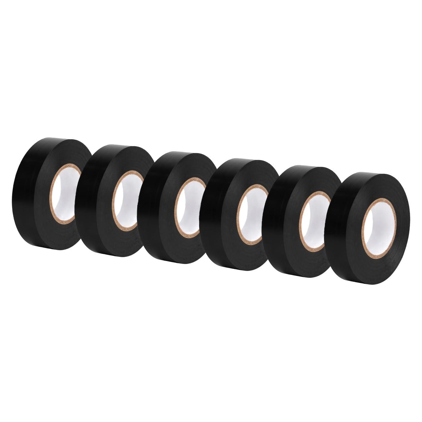 Cinta Adhesiva Eléctrica Amazon Basics 6 Rollos 1.9 cm x 18.3 m