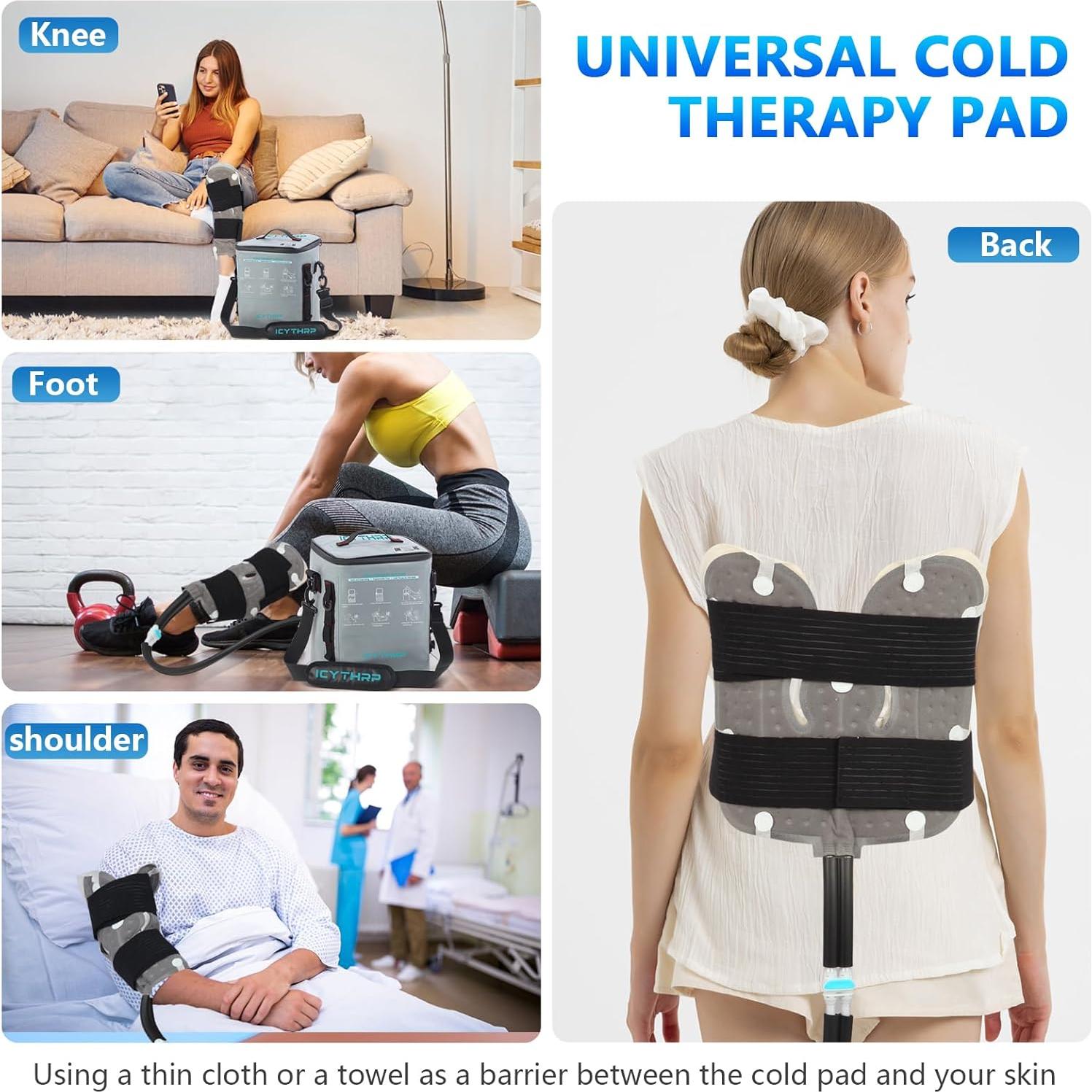 Máquina de Terapia Fría ICYTHRP con Temporizador y Almohadilla