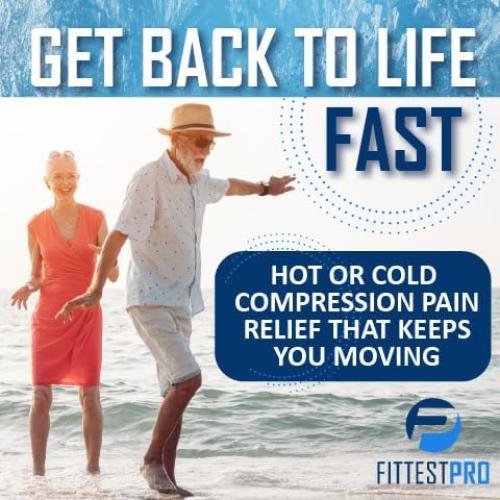 Rodillera Fittest Pro con Paquete de Hielo Reutilizable