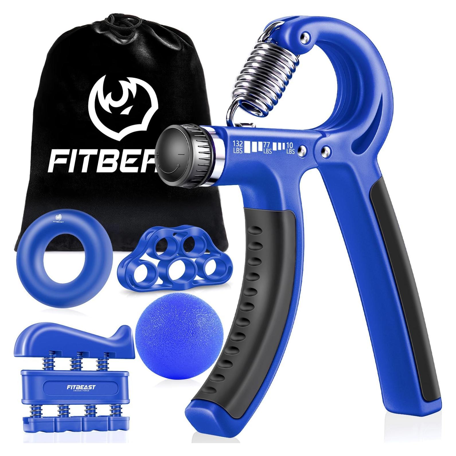 FitBeast Kit de Agarre de Mano Ajustable 4,54-59,87 kg