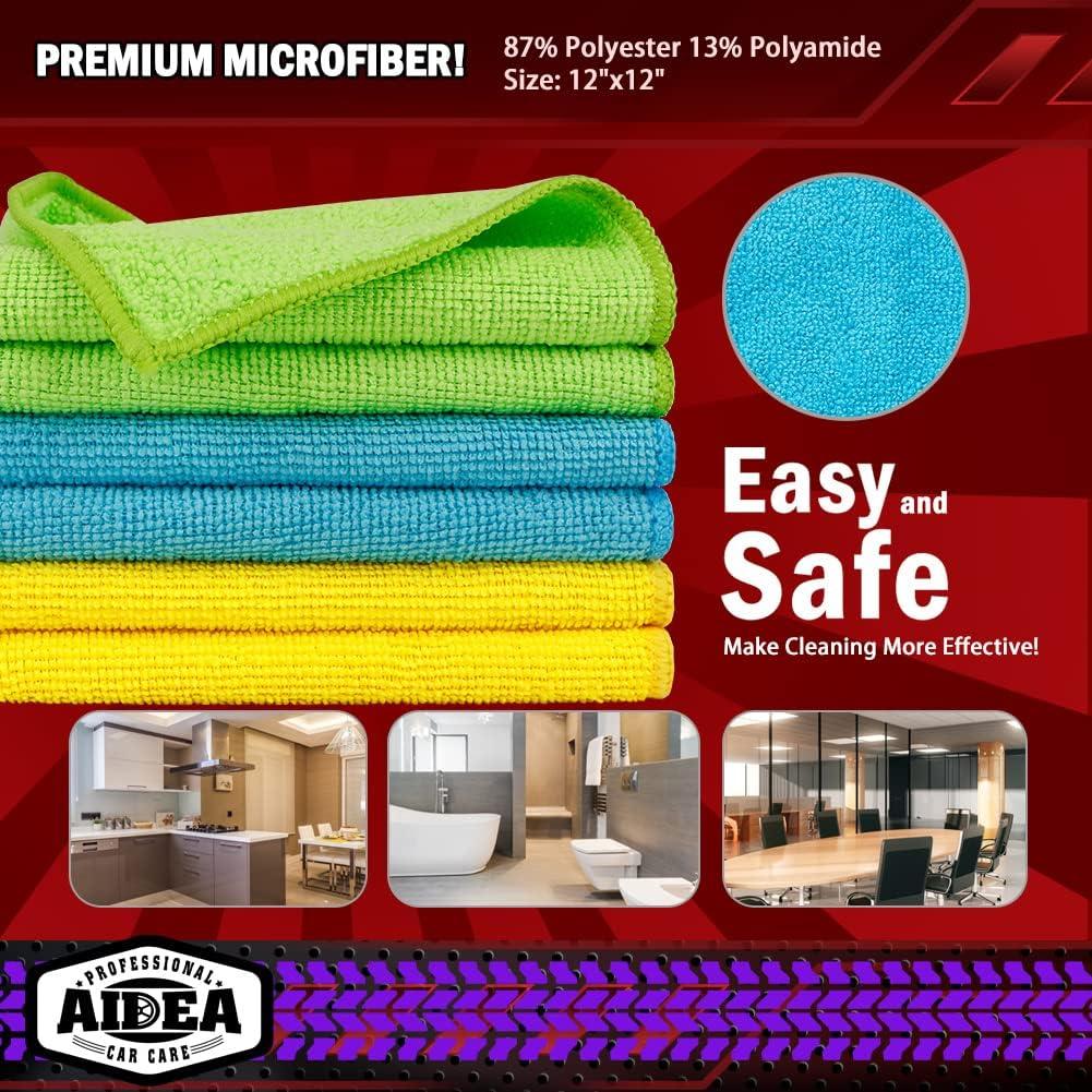 Paños de Microfibra AIDEA 50PK 30x30cm Super Absorbentes