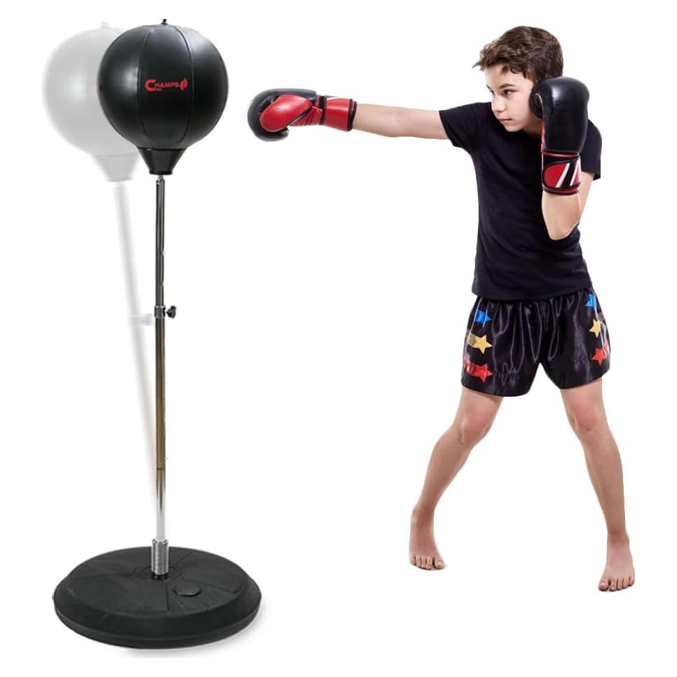 Bolsa de Boxeo de Pie Champs MMA para Niños con Guantes