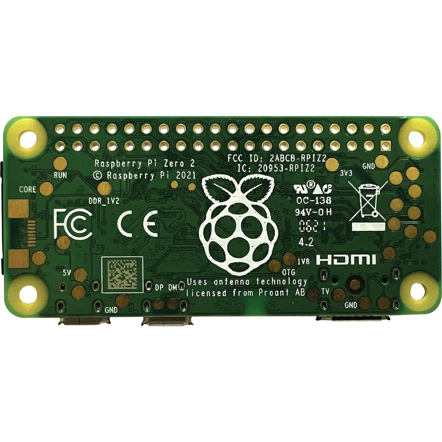 Kit de Inicio MakerSpot Raspberry Pi Zero 2 W con Hub USB 4 Puertos