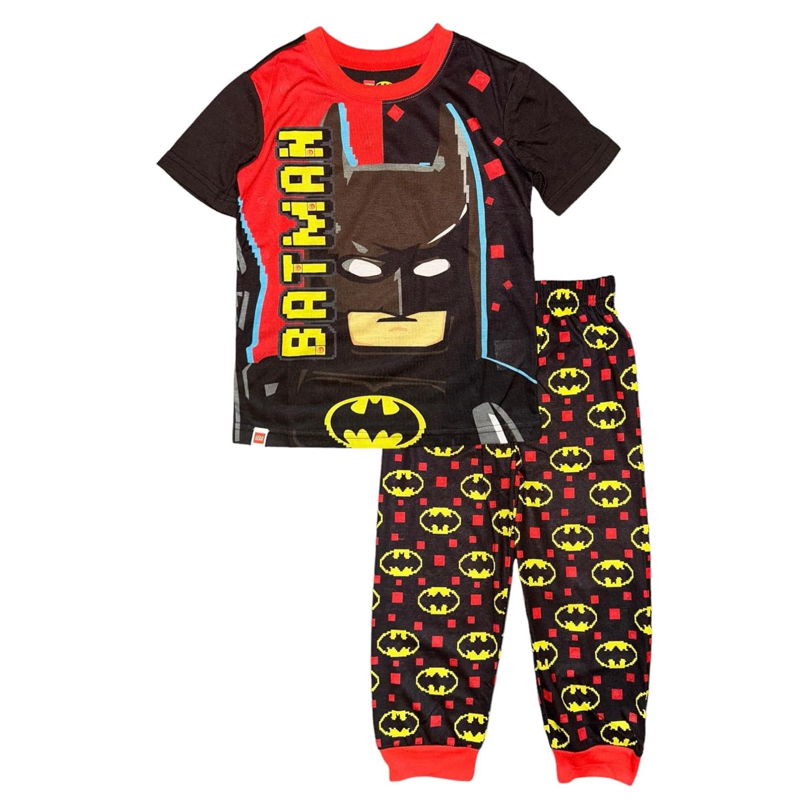 Conjunto de Pijama LEGO Batman para Niños 2 Piezas 4-5 Años