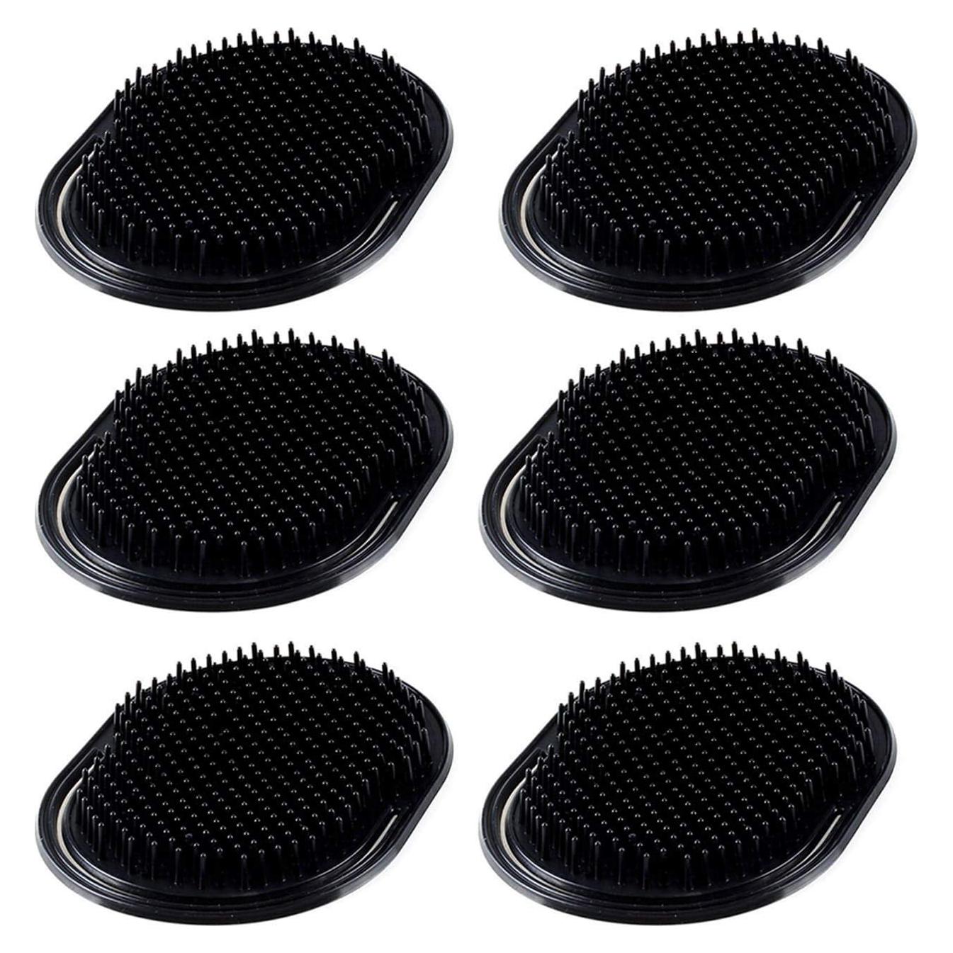 Set 6 Peines de Bolsillo Rolybag 10x7.6cm para Cabello