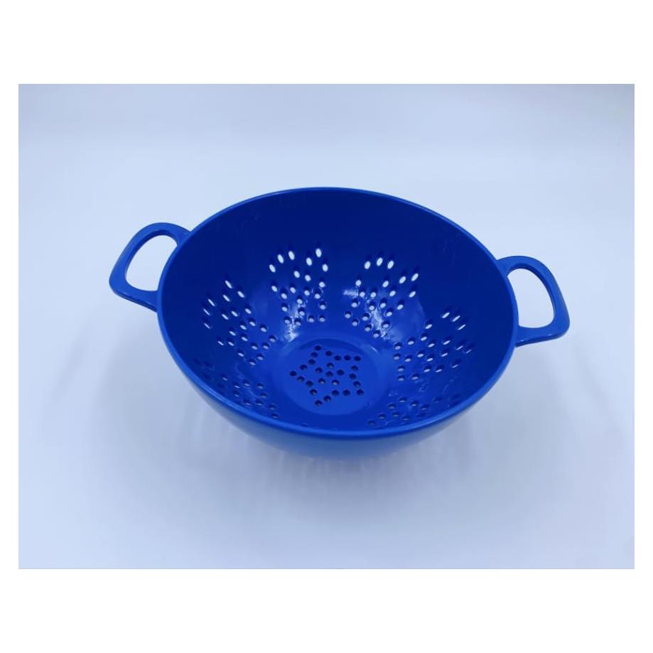 Colador Mini ASEANAO 15 cm Doble Mango Libre de BPA Azul