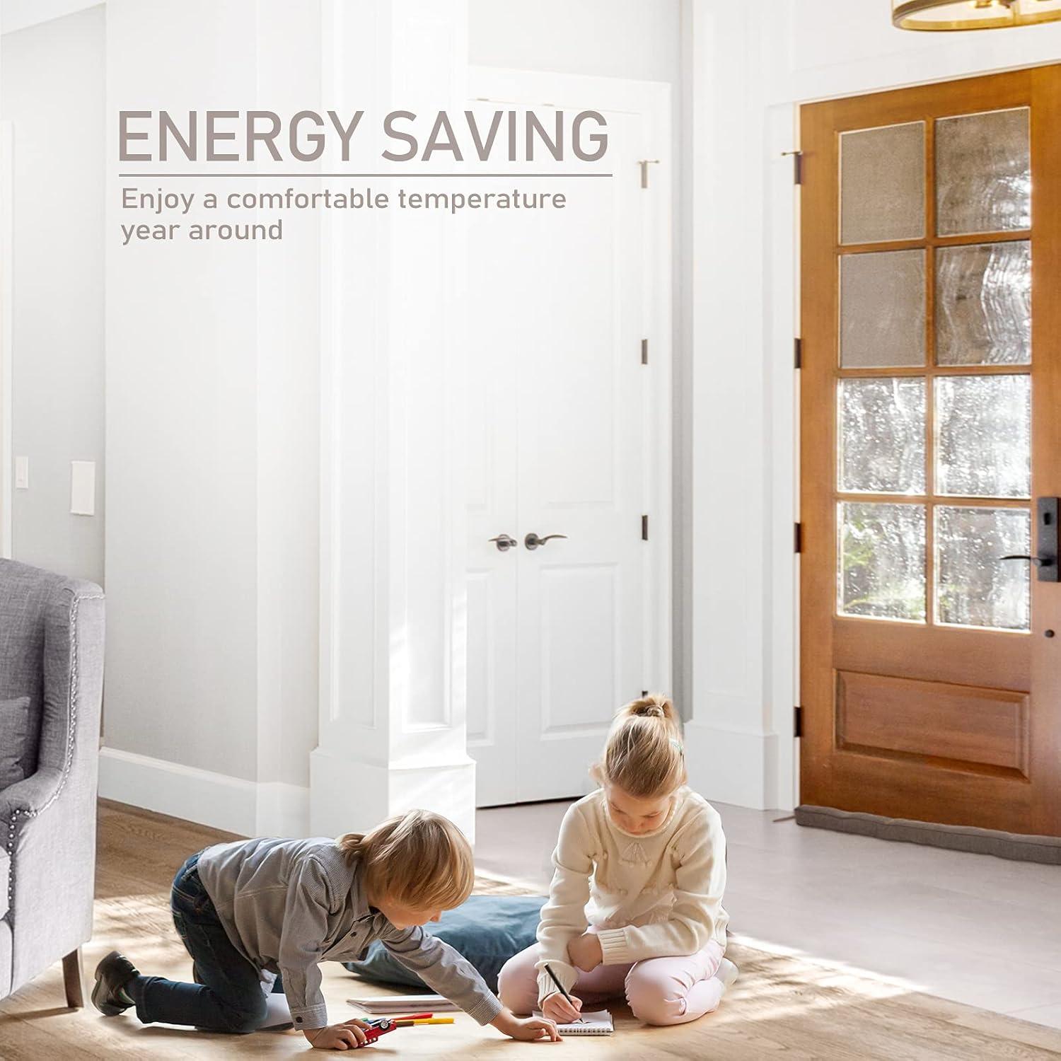 Tope de Draft KAKICLAY 97cm Protector de Puerta Antiviento