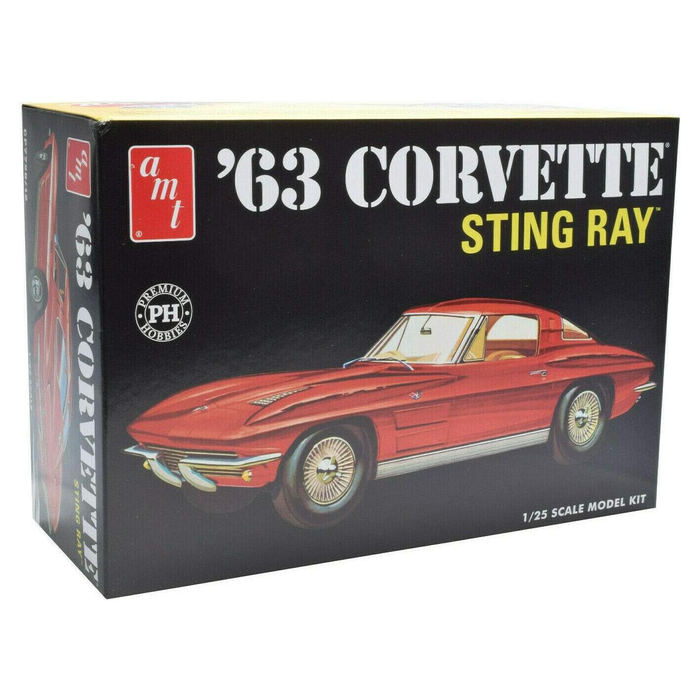 Kit de Modelo Premium Hobbies 1963 Corvette Sting Ray 1:25
