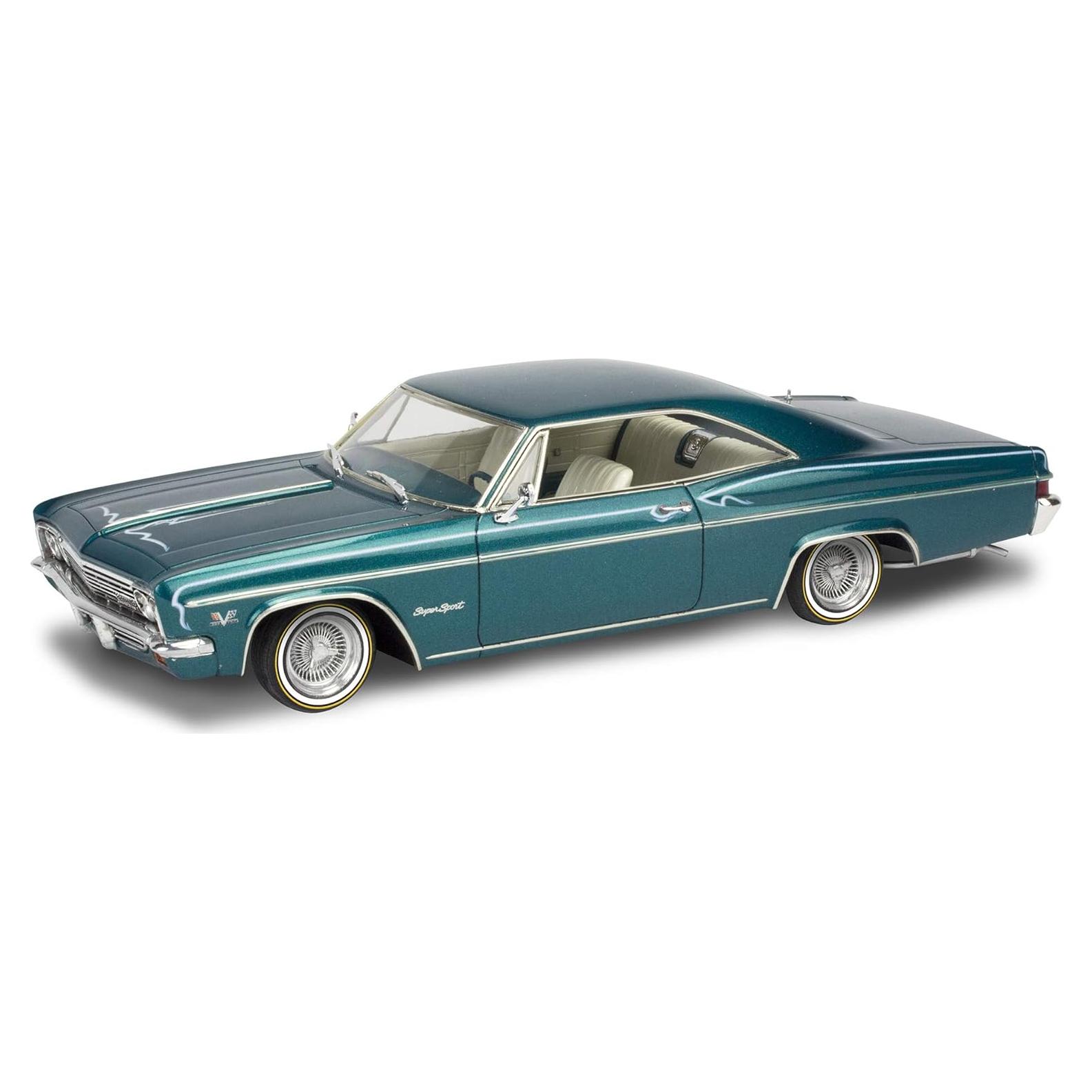 85-4497 ’66 Chevy Impala SS 396 2N1 Model Car Kit 1:25 Scale 148-Piece Skill Level 4 Plastic Model Building Kit