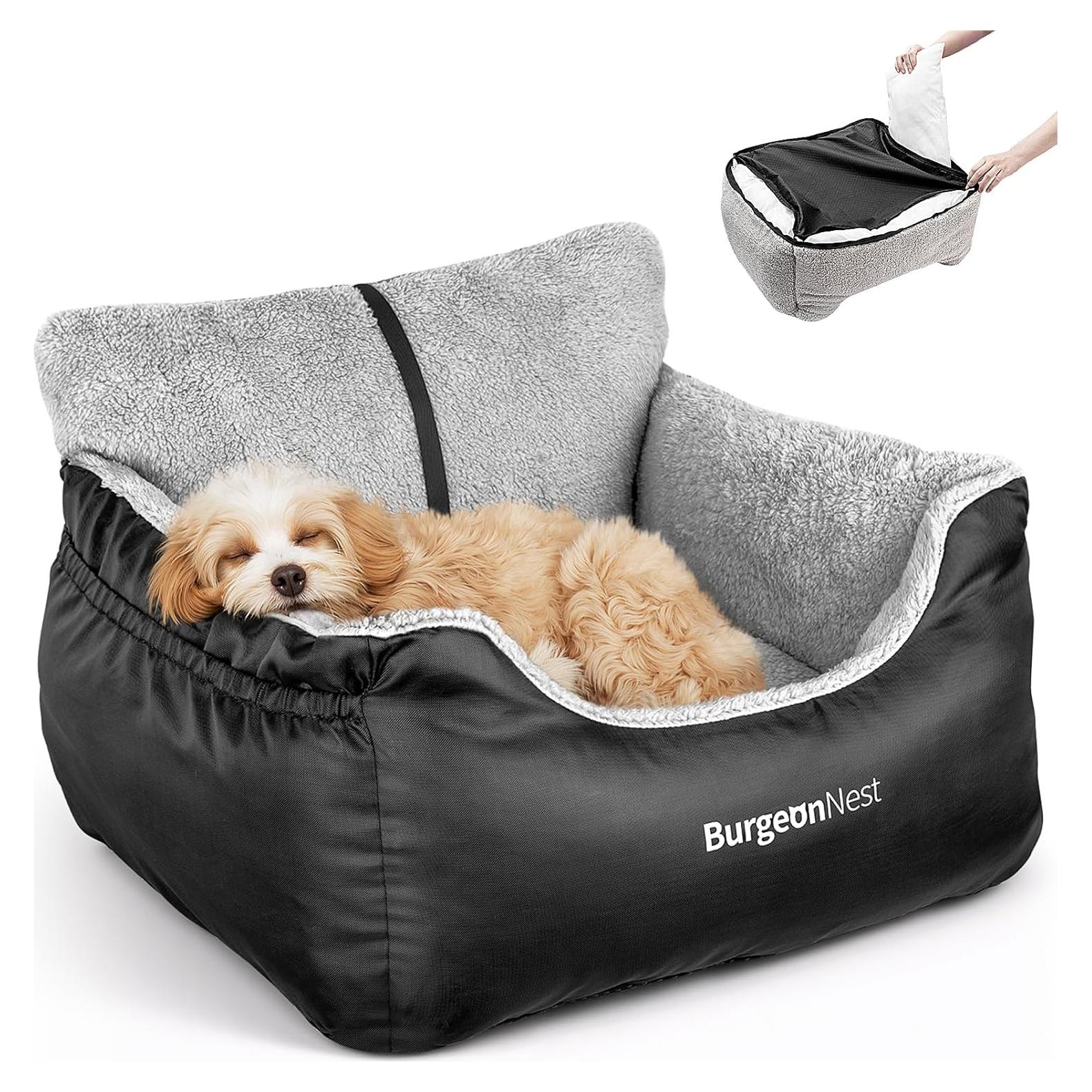Asiento de Coche para Perros BurgeonNest Negro 11.34 kg