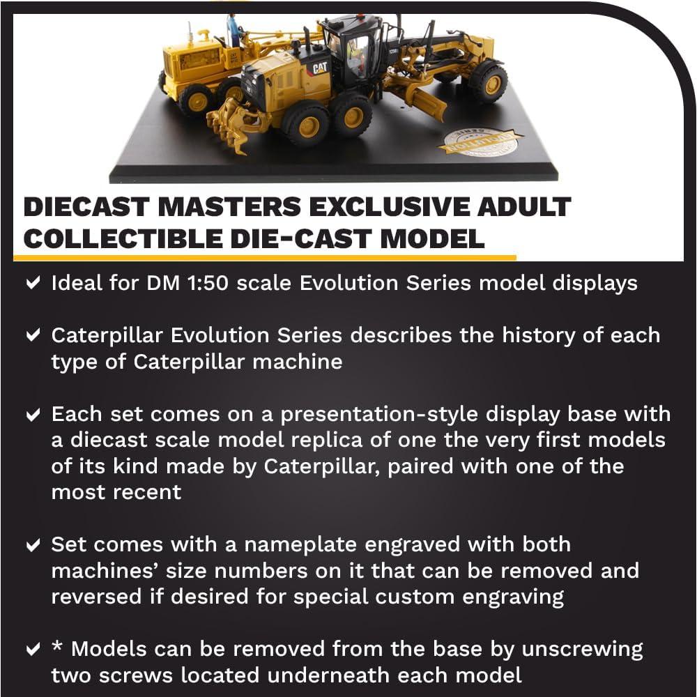 Motoniveladora Caterpillar 12M3 Diecast Masters 1:50