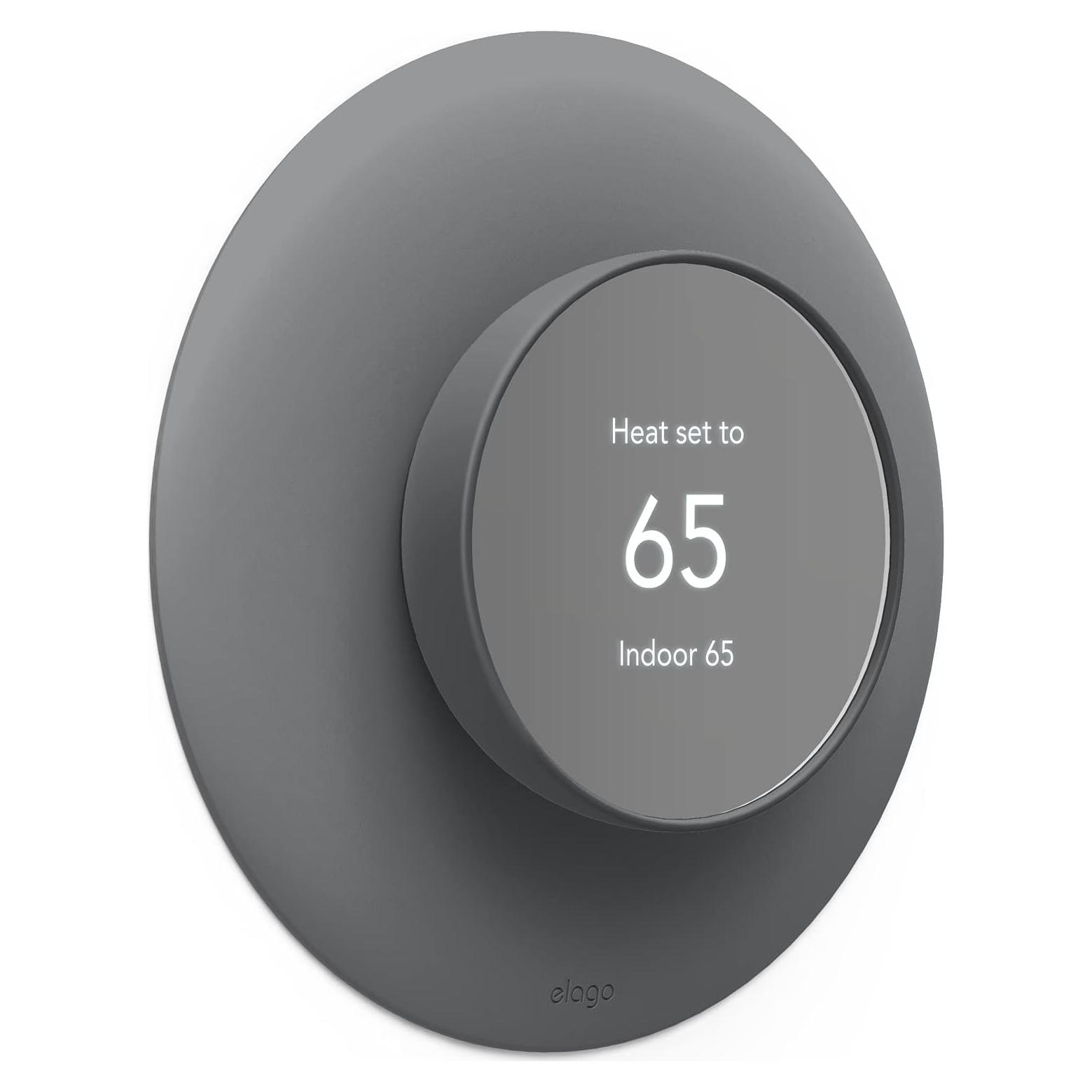 Cubierta de Placa de Pared elago Plus 2 para Termostato Nest 2020