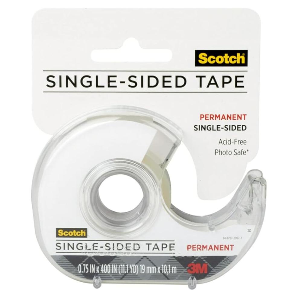 Cinta Adhesiva Permanente Scotch Create 1-Pack 1.9 cm x 101.6 m
