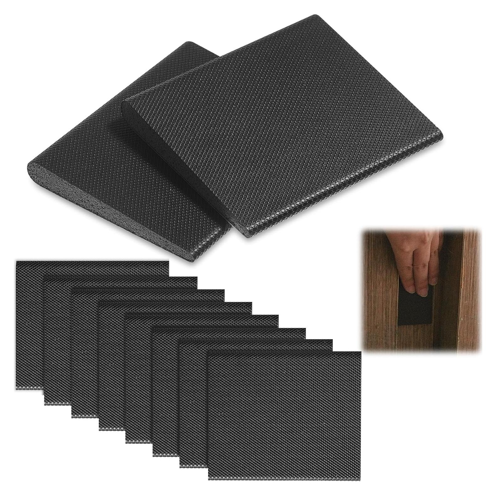 Zonon 8 Sellos de Esquina Autoadhesivos para Puertas - Aislamiento Ruido