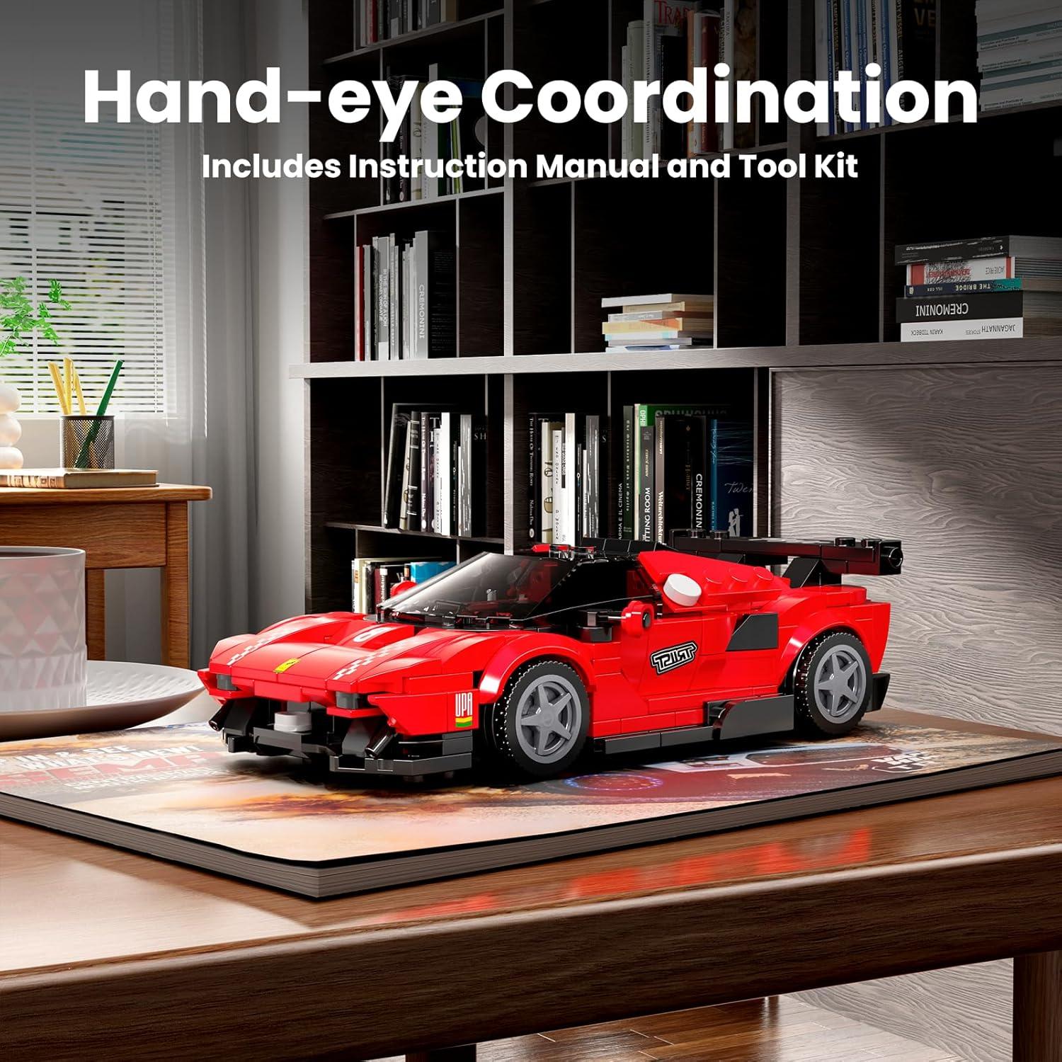 Mould King P80C Kit de Coche de Carreras 449 Piezas