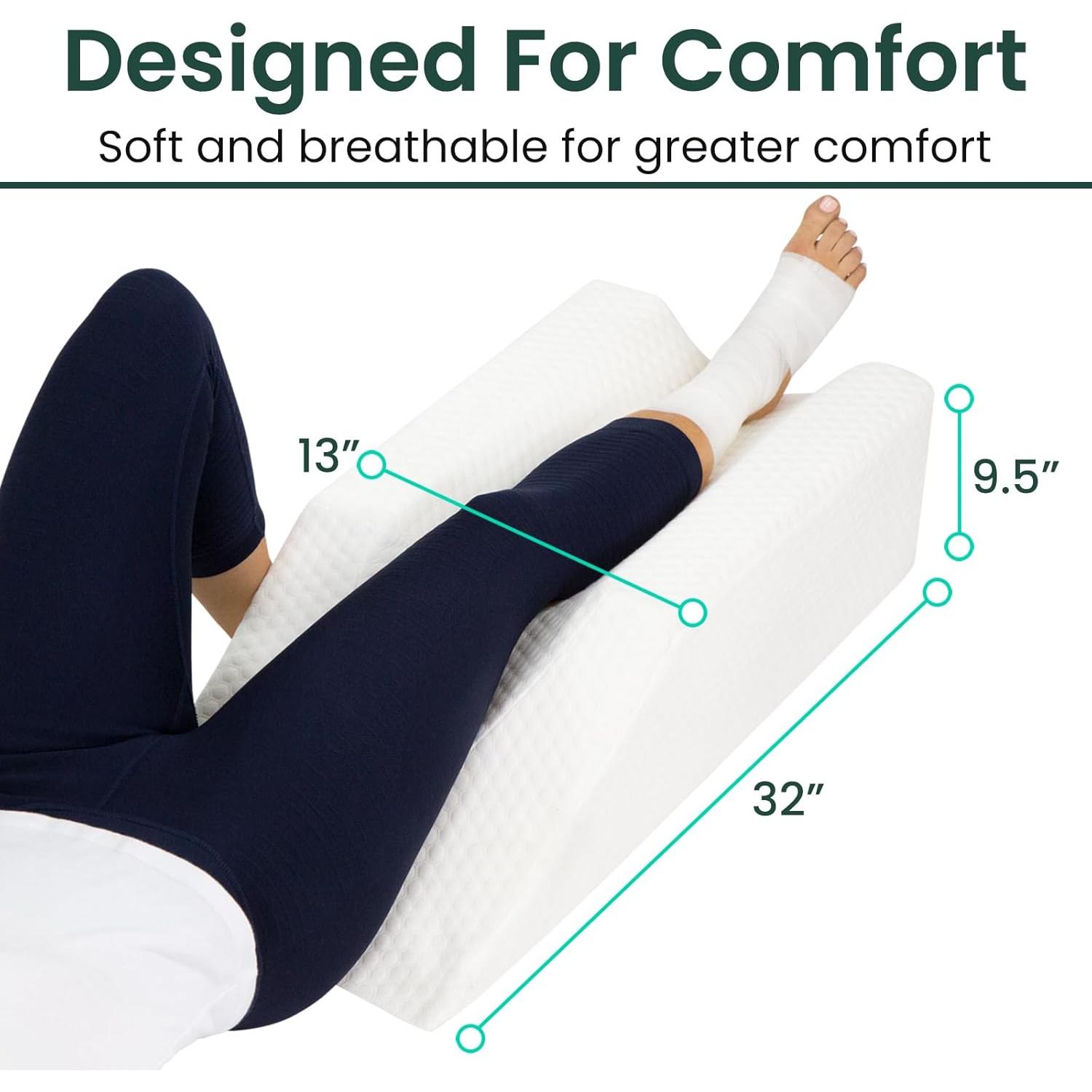 Almohada de Elevación de Pierna Xtra-Comfort - Soporte Post Cirugía