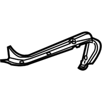 Genuine Mercedes-Benz Rear Upper Trim Left Covering (2003-2009) OE