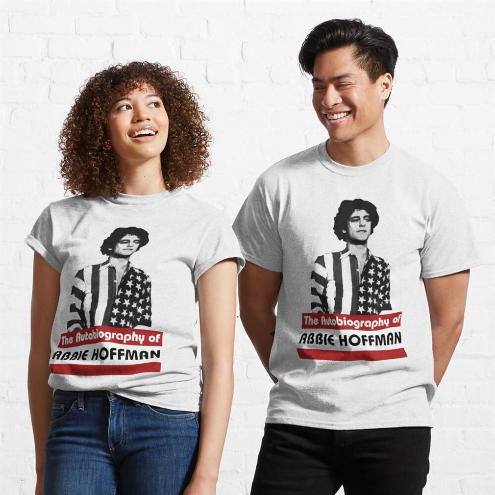 Shop Abbie Hoffman Flag Classic Unisex T Shirt Best Gift