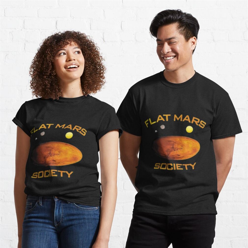 Funny Flat Mars Society Essential Unisex T Shirt Tshirt For Women