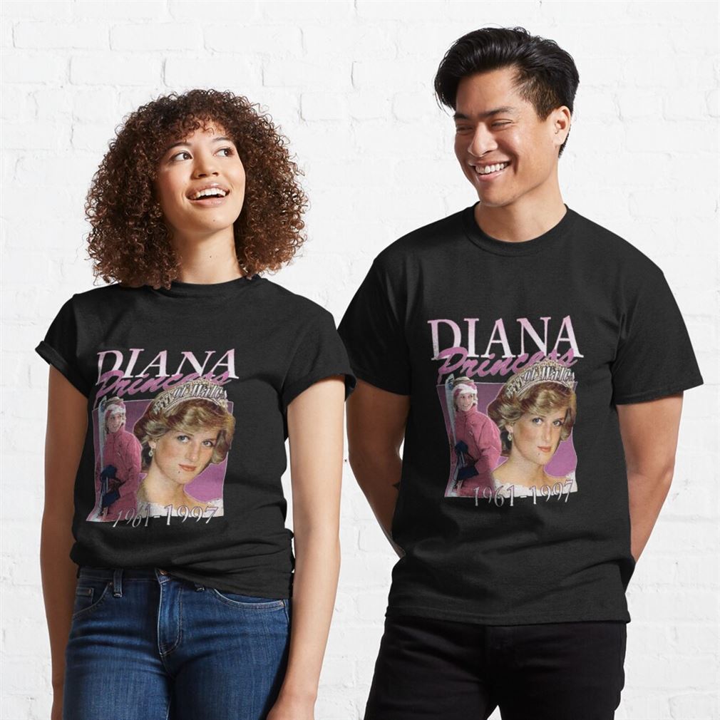Funny Princess Diana Vintage 90s Classic Unisex T Shirt Best Seller