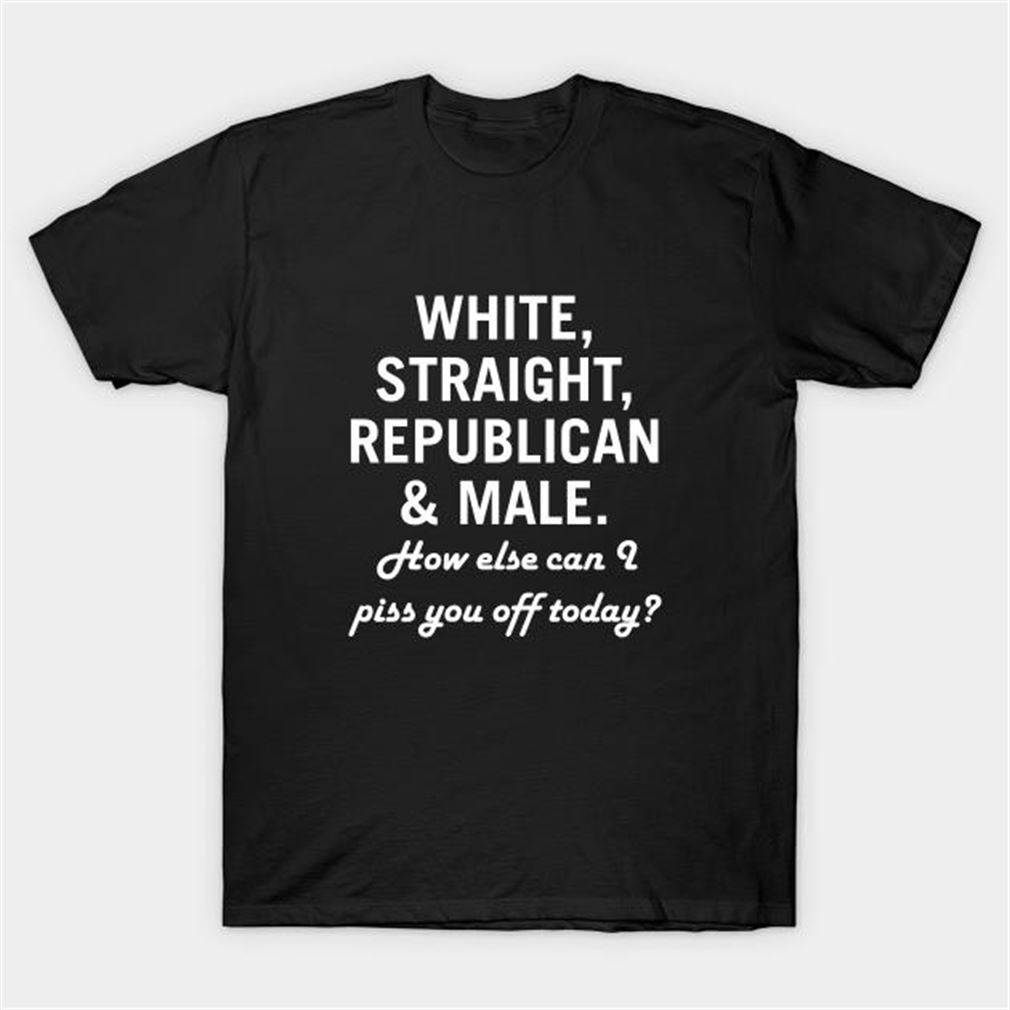 Funny White Straight Republican Male Classic Unisex T Shirt Best Seller