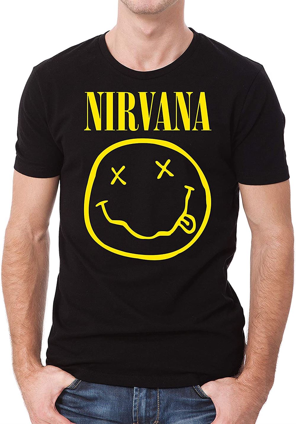 nirvana t shirt man