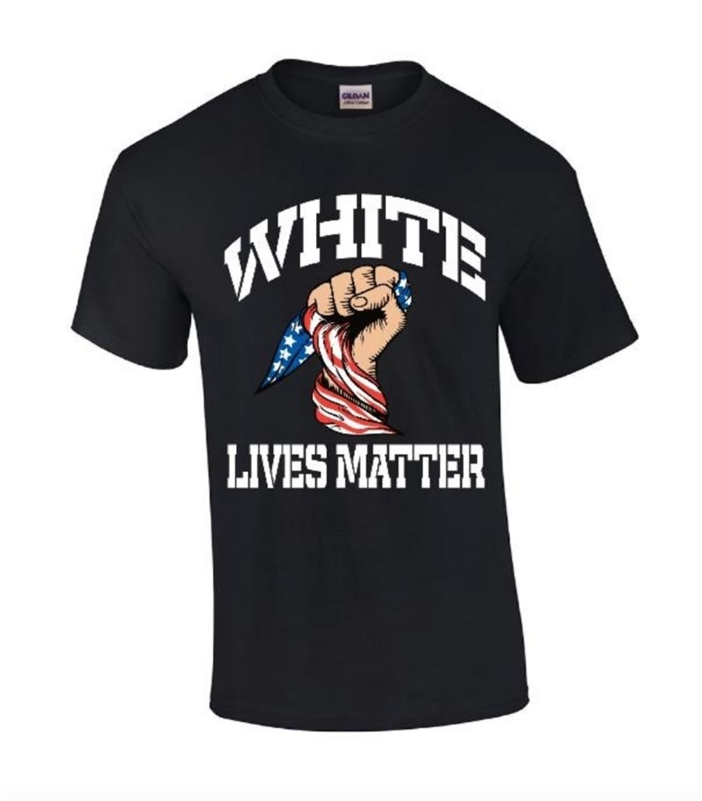 white live matter t shirt