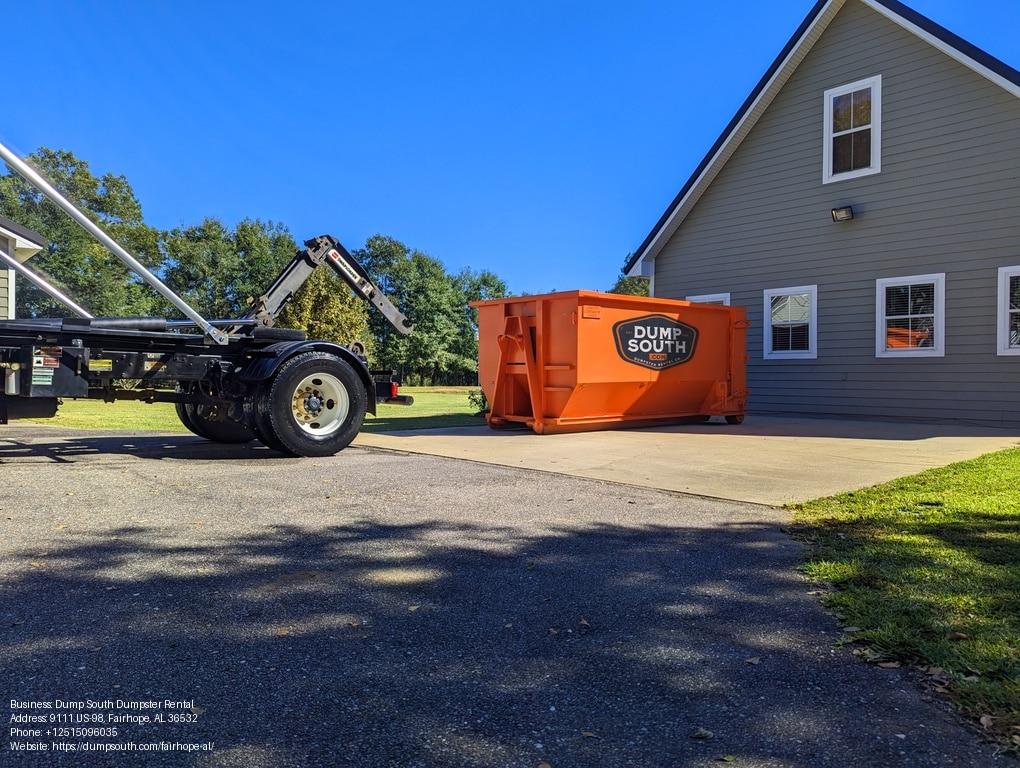 Fire Damage Cleanup Dumpster Rentals
