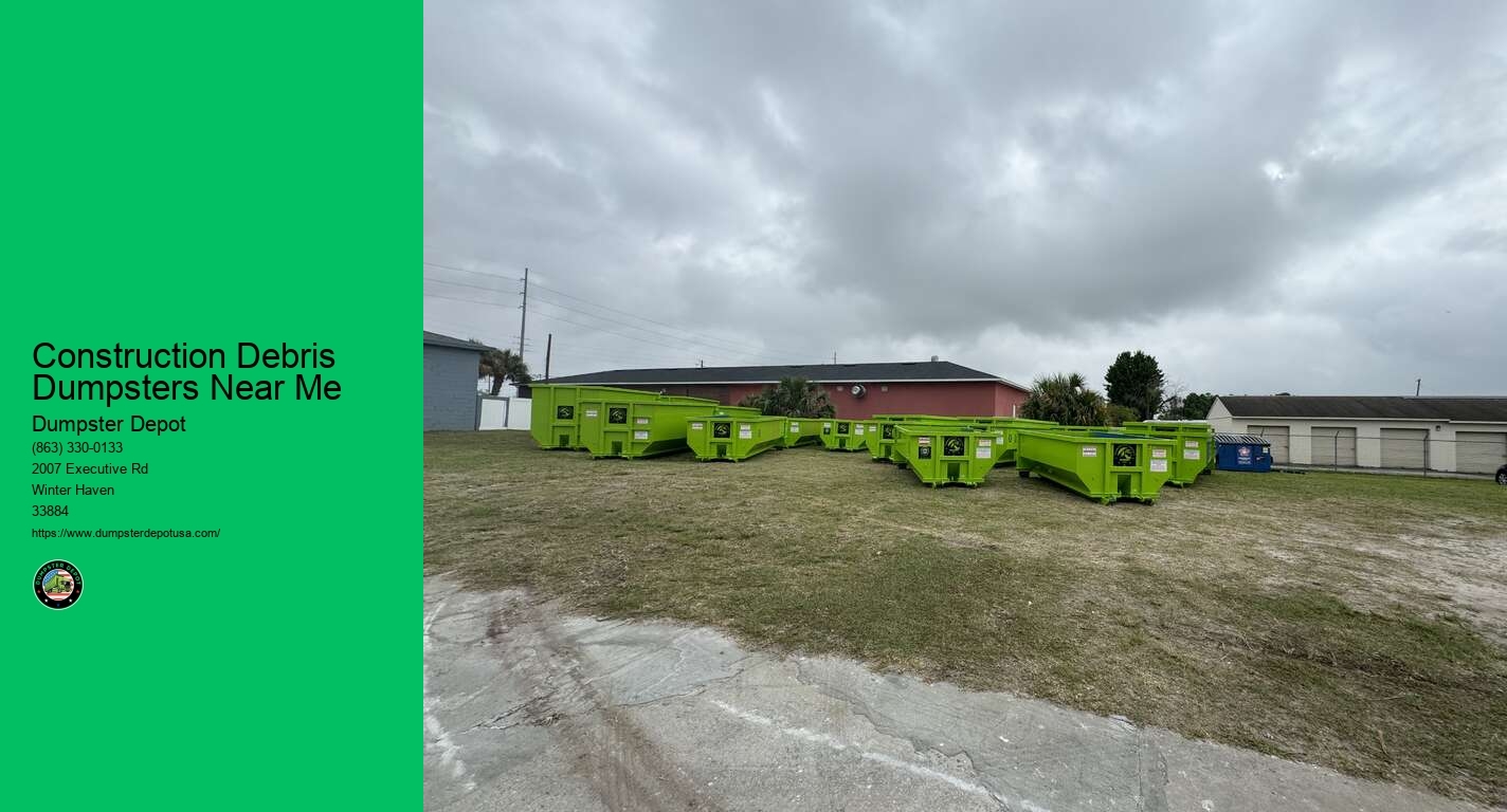 Junk Removal Dumpster Near Me