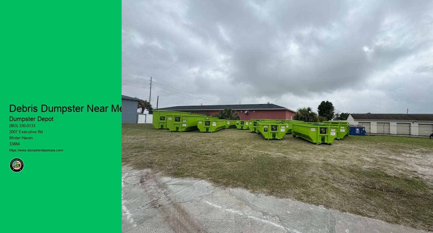 Green Waste Dumpster Rental Near Me