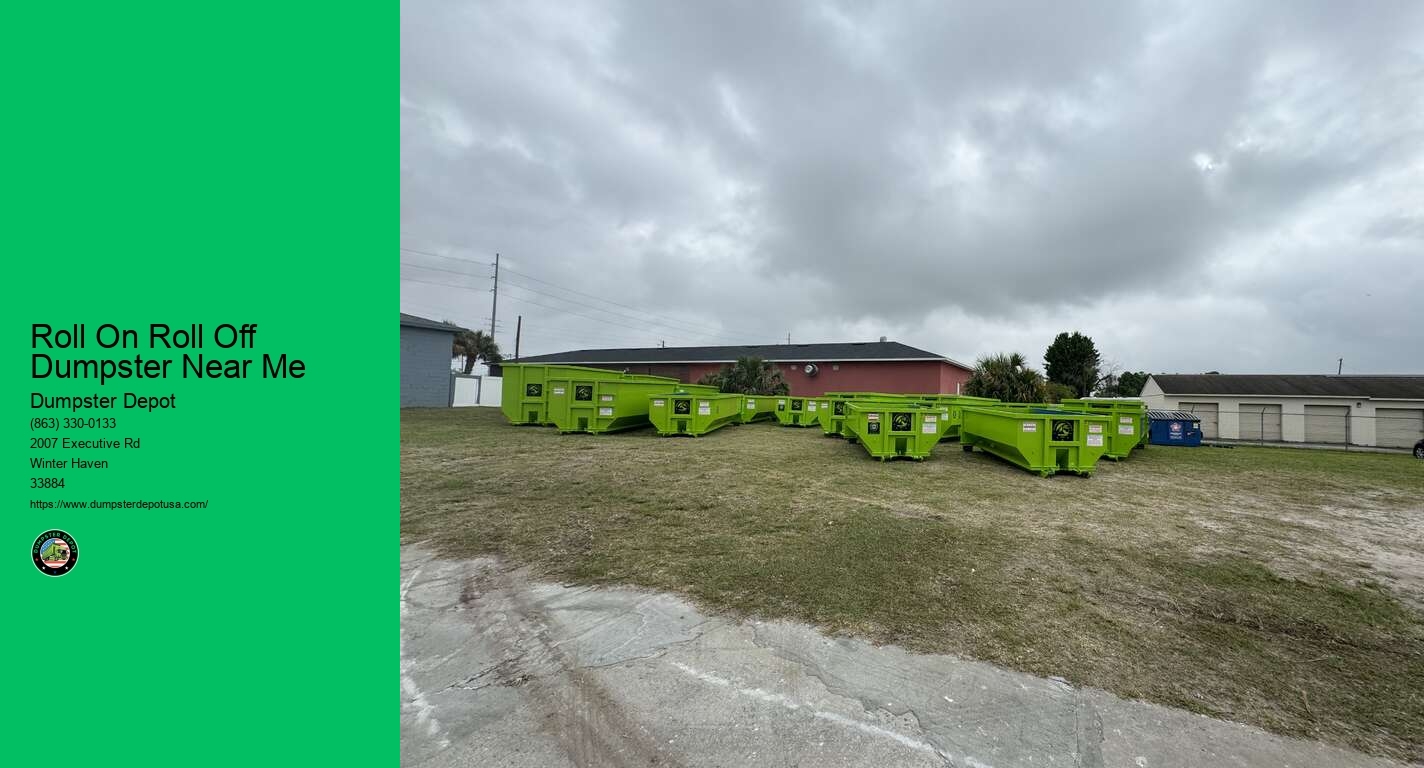 Junk Dumpsters Near Me