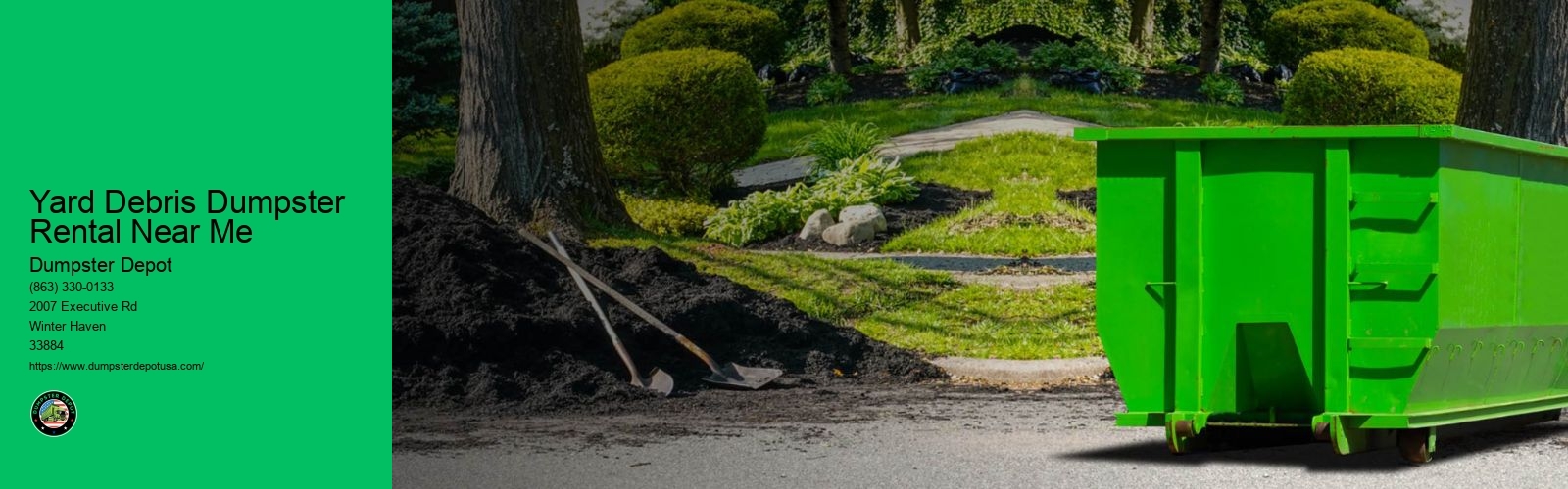 Yard Debris Dumpster Rental Near Me